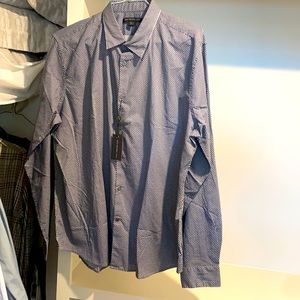 John Varvatos Dress Shirt XL NWT